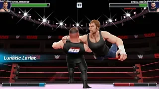 WWE Mayhem Dean Ambrose vs Kevin Owens | WWE Mayhem Android IOS GamePlay Walkthrough & Game Video HD