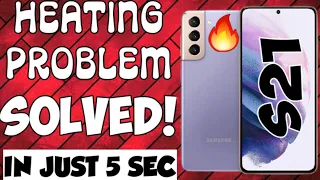 How to solve heating problem in samsung S21 #samsungs21/Tech INT