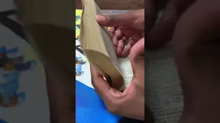 ASMR: Canvas scratching, page turning and tissue paper sounds