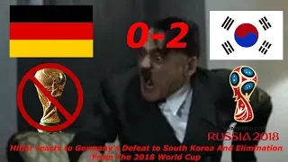 Hitler reacts to Germany's defeat to South Korea and elimination from the 2018 World Cup