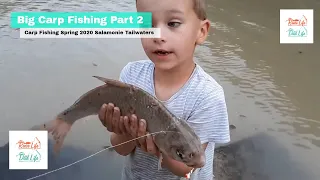 Reece Life and Dad Life: Carp Fishing at the Salamonie Tailwaters Fishing Area Part 2