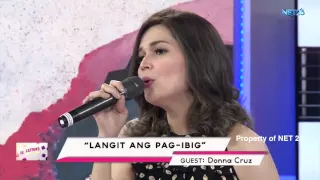 DONNA CRUZ - LANGIT ANG PAG-IBIG (NET25 LETTERS AND MUSIC)