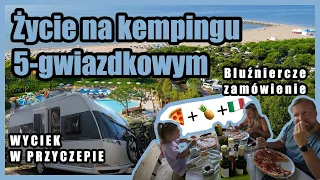 Codzienność z przyczepą na włoskim kempingu