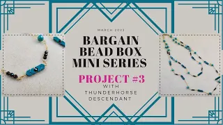 Project #3: Layering Chain March 2023 Bargain Bead Box Mini Series with Thunderhorse Descendant