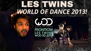 LES TWINS FRONTROW World of Dance 2013 #WODHI🔥| PREM REACTS!| HUMANLY IMPOSSIBLE MOVES!