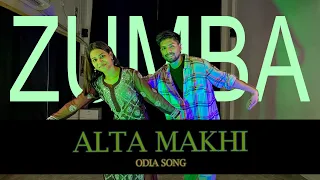 ALTA MAKHI | zumba on odia song | FITNESS | Sambalpuri Song | Choreography by @gauravmauryaofficial.