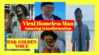 TRENDING HOMELESS MAN WITH GOLDEN VOICE /VIRAL HOMELESS MAN INSTANT MAKE OVER /SINGING JUST ONCE