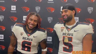 Oregon State Football Talks Win Over San Jose State