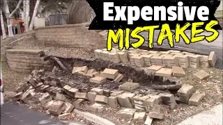 Retaining Walls - How to Avoid Costly Mistakes and DIY your landscaping Walls with Great results!