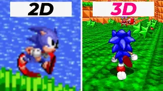 Sonic CD (1993) 2D vs 3D (Which One is Bettert)