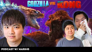 Godzilla vs. Kong (2021) Movie Reaction, Review & More! - Podcast with Mark45 (Ep. 12)