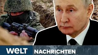 UKRAINE-KRIEG: Kanonenfutter? Jetzt hat Putin ein Problem! So radikal will er es lösen I WELT Stream