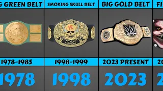 History Of World Championship Belts In WWE