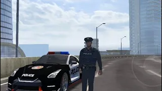 nissan gtr nas ruas de police sim 2