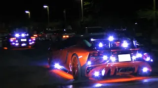 諸星一家の爆音空ぶかし&爆音加速サウンド‼/Supercars sound in Japan.