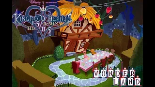 KINGDOM HEARTS - HD 1.5+2.5 ReMIX - Wonderland & Lotus Forest! Save Alice! Walktrough 3