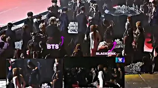 BTS REACTION TO BLACKPINK SPEECH (JISOO)/SMA 2018