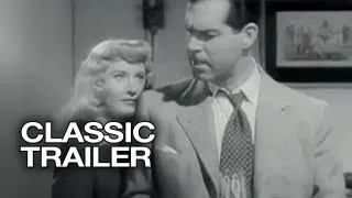 Double Indemnity Official Trailer #1 - Fred MacMurray, Barbara Stanwyck Movie (1944) HD