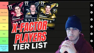 X-FACTOR PLAYERS TIER LIST (part 1) | NHL 24 HUT