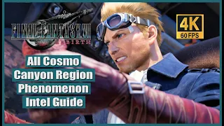 Final Fantasy VII Rebirth All Cosmo Canyon Region Phenomenon Intel Guide