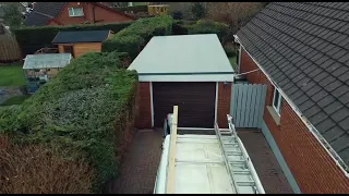 PVC membrane flat roof by Roofguard