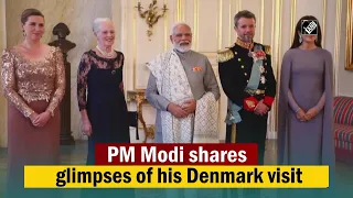 PM Narendra Modi shares glimpses of his Denmark visit