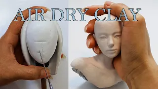 ✦HOW TO SCULPT A FACE✦AIR DRY CLAY CUTIE💔  "SEIJI" ♥‿♥