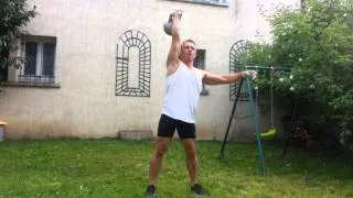 48kg kettlebell snatch 26reps/right