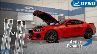 2024 Mustang GT: X-Pipe vs H-Pipe on the Dyno! Not The Results We Expected...