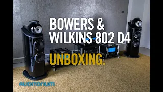 Unboxing Bowers & Wilkins 802 D4 | Auditorium