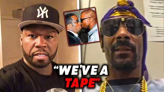 JUST NOW: 50 Cent Pairs Up With Snoop Dogg To EXPOSE Diddy AßUSING Rappers