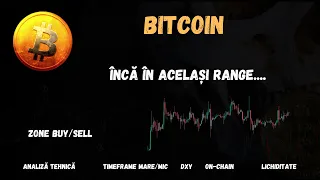 BITCOIN UPDATE [CPI azi. În ce zone intru Long/Short?..] [Analiză Tehnică, Lichiditate, TF Mare/Mic]