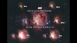 HDR Multi Layer Orion Nebula Processing