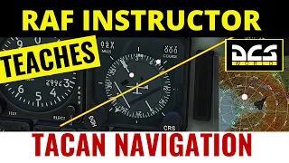 RAF Flying Instructor - Navigation using TACAN and Point to Point (DCS)