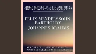 Concerto for Violin and Orchestra In D Major, Op. 77 : Adagio