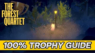 The Forest Quartet - 100% Trophy Guide & Full Game Walkthrough (All Trophies)