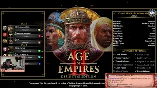 AoE II - Fast Imp con Portugueses en Arena