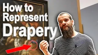 Seven Ways to Paint Drapery Like the Masters. Cesar Santos vlog 050