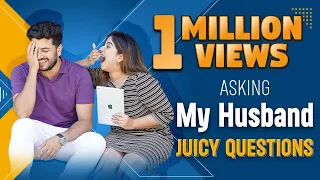 Asking my Husband JUICY Questions Girls are too Afraid to Ask | Jeeva | Aparna Thomas