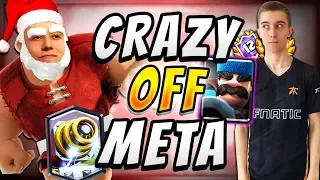 INSANE! OFF-META SPARKY DEFENSE DECK DOMINATES! — Clash Royale