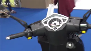 The 2018 PEUGEOT SPEEDFIGHT 50cc scooter