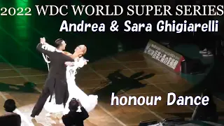 2022 日本インター スタンダード   honour Dance  Andrea & Sara Ghigiarelli