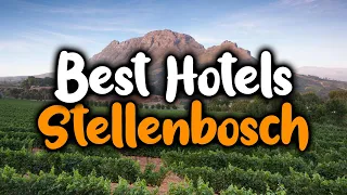 Best Hotels In Stellenbosch - For Families, Couples, Work Trips, Luxury & Budget