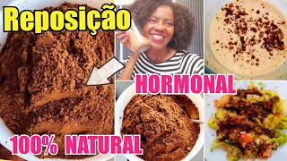 COMO FAZER O MELHOR REPOSIÇÃO HORMONAL 100%NATURAL PARA MENOPAUSA E APÓS 45 ANOS.