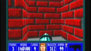 Wolfenstein 3D (100%) Walkthrough (E4M3)