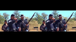 2017 VR 3D Rifle Handling Civil War Re-enactment Google Cardboard Viewer