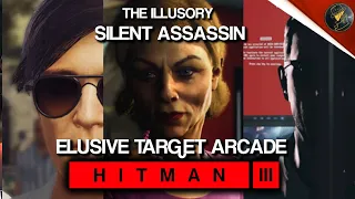HITMAN 3 | Elusive Target Arcade | The Illusory | Level 1-3 | Neon Ninja Unlock | Default Loadout