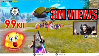 Pubg mobile 99 kills New world record