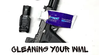 Cleaning Your Weapon Mounted Light (WML)