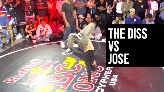 Jose vs The Diss | Bboy Battle | Red Bull BC One USA Cypher 2022 | Los Angeles